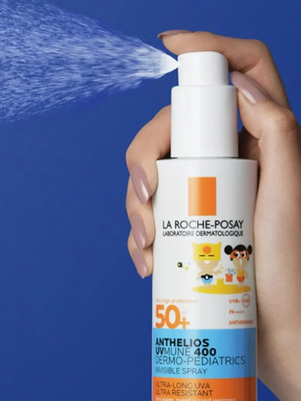 French Pharmacy - La Roche-Posay brand UVMune 400 Dermo-Pediatrics SPF 50+ Spray